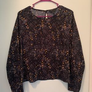 Banana Republic Starry Night Blouse